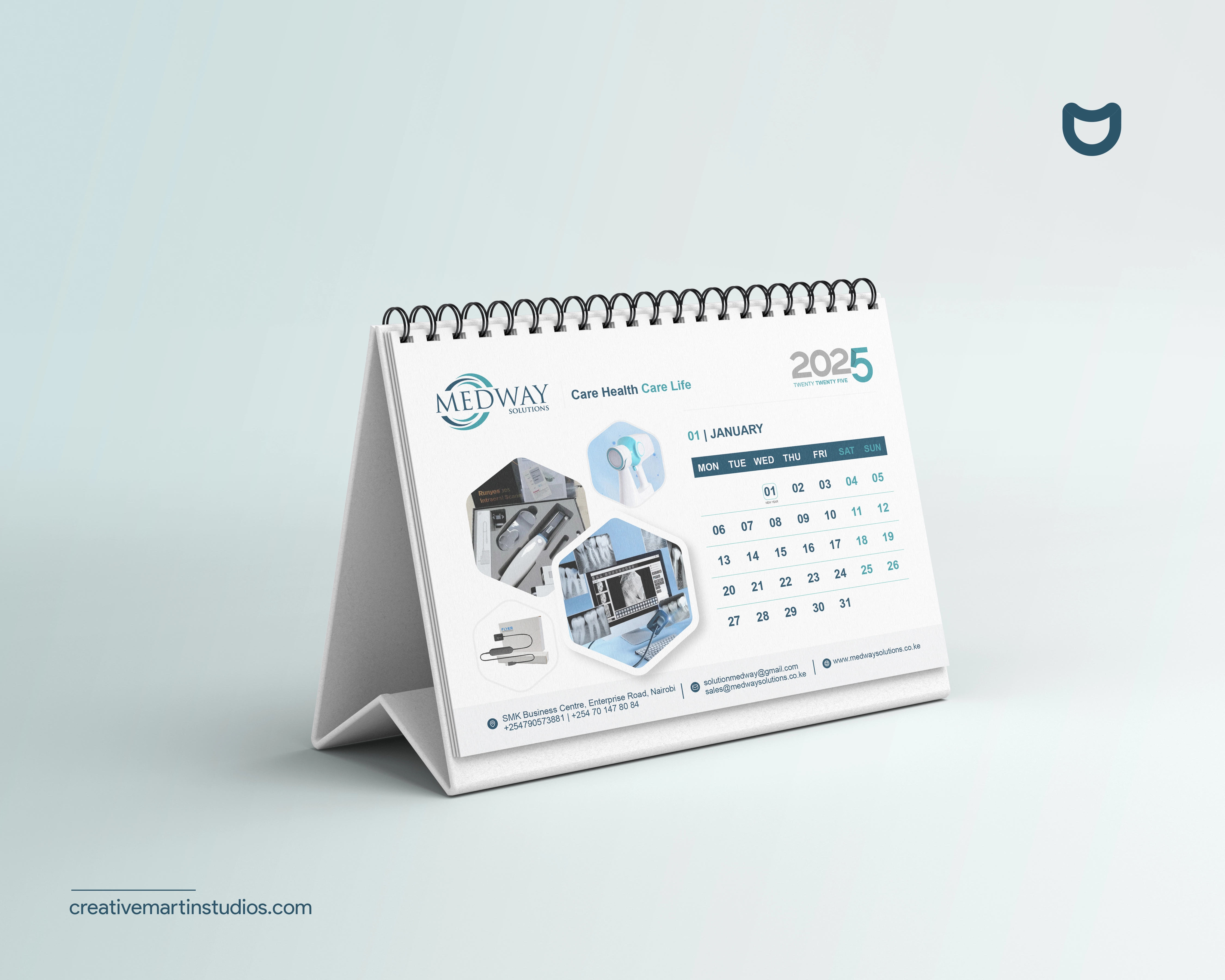 Desktop Calendar Design