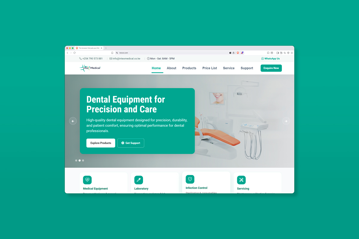 Intex Medical Supplies (K) Limited Business Website
