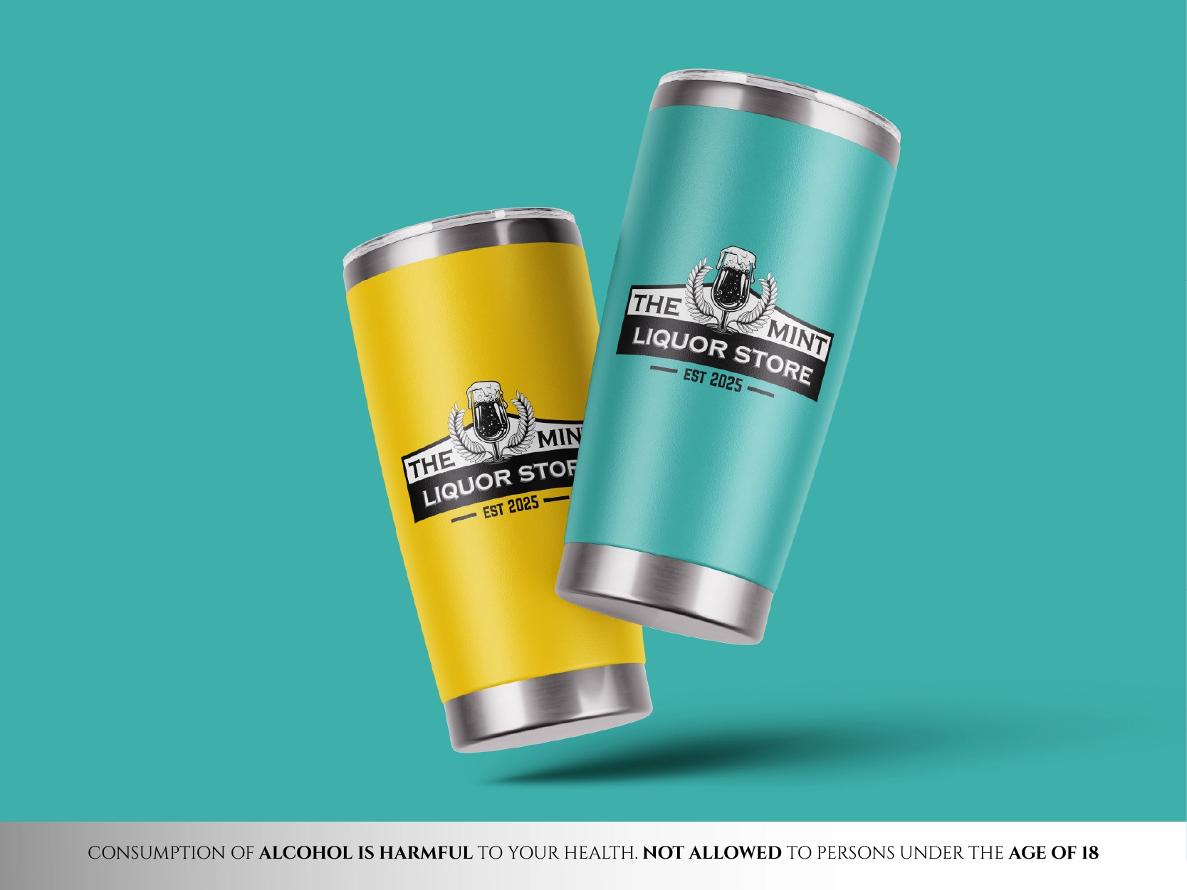 Logo Design and Identity for the Mint Liquor Store