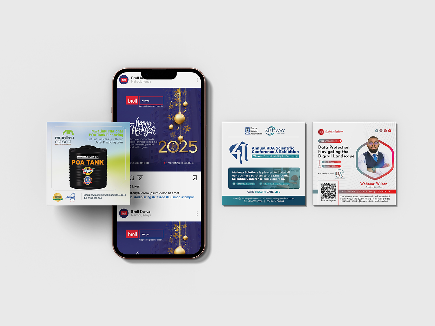 Social media posters